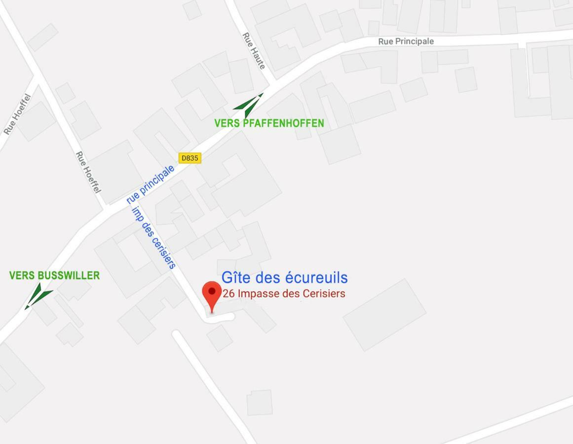Le Des écureuils Apartamento